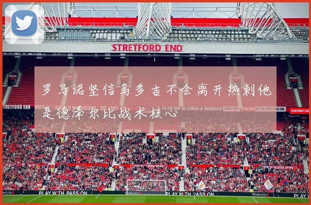 罗马诺坚信乌多吉不会离开热刺他是德泽尔比战术核心